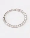Lovisa Surgical Steel Cubic Zirconia Clicker Ring Hypoallergenic