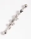 Lovisa Surgical Steel Snake Barbell Studs In Multi