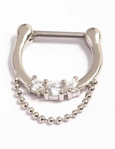 Lovisa Surgical Steel Statement Chain Septum In Multi