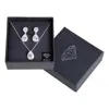 Lovisa Teardrop Crystal Earrings And Necklace Set In Multi