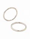 Lovisa Titanium Sleeper Earrings In Silver