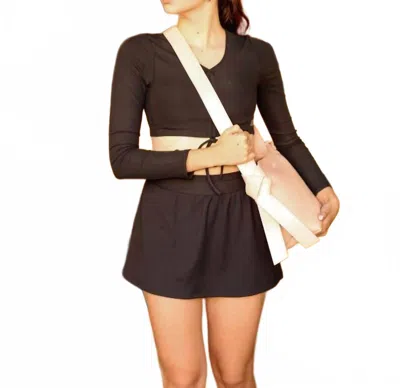 Lovyt Krina Winterly Skirt In Black