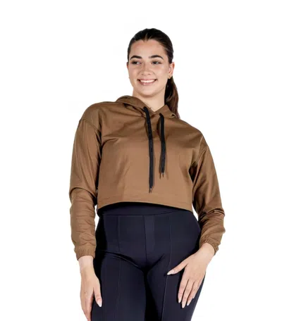 Lovyt Pull-on Hoodies In Teak In Blue