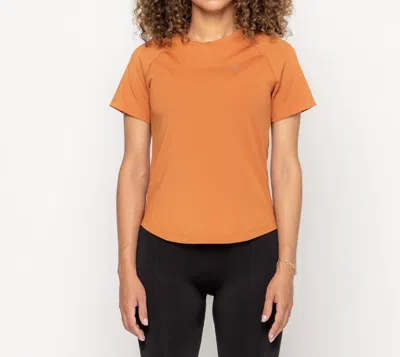 Lovyt Short Sleeve Tee In Adobe In Brown