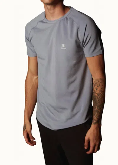 Lovyt Sustainable Performance Tee In Blue Granite