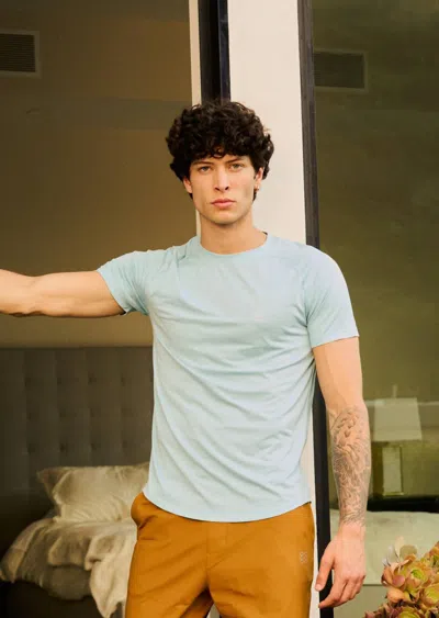 Lovyt Sustainable Performance Tee In Blue Sky
