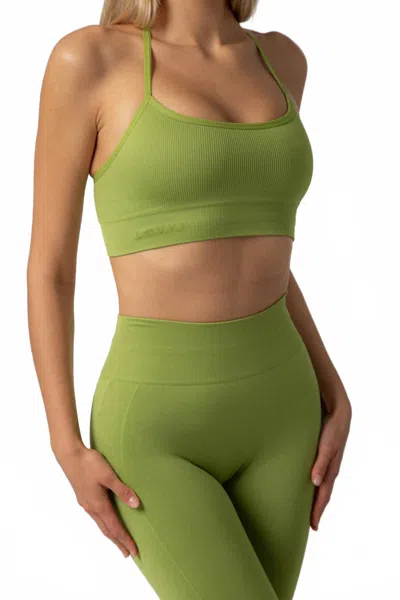 Lovyt Women's Seamless Cycling Booty Shorts In Green