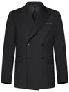Low Brand Tropical Virgin Wool Double-breasted Blazer