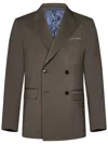 Low Brand Tropical Virgin Wool Double-breasted Blazer