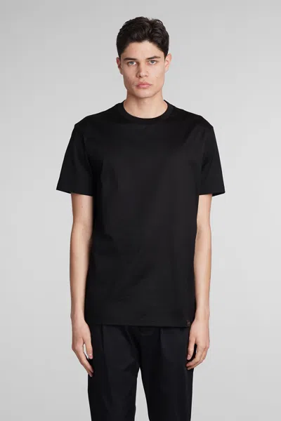 Low Brand B224 T-shirt In Black Polyamide Polyester