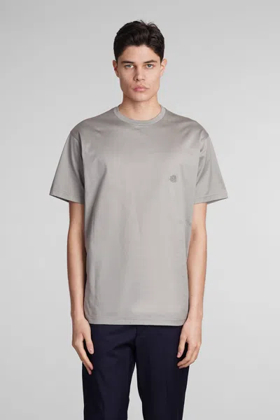 Low Brand B150 Rose T-shirt In Grey Cotton