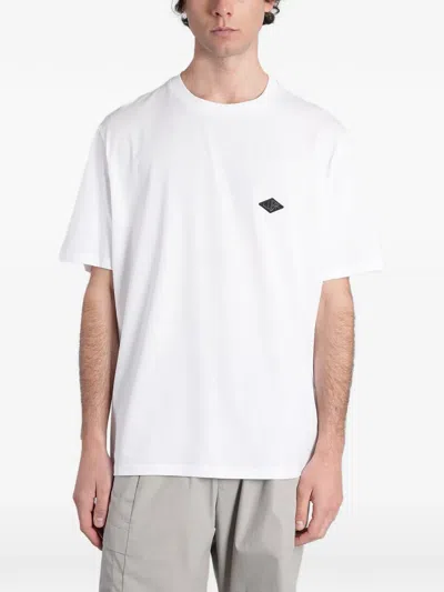 Low Brand B240 Logo-patch T-shirt In White
