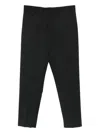 Low Brand Belt-loops Tailored Trousers In Black