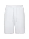 Low Brand Drawstring Elasticated-waist Shorts In White
