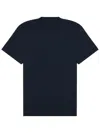 Low Brand Black Solid Crew Neck T-shirt In Black