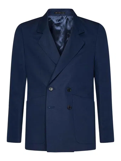 LOW BRAND DOUBLE-BREASTED LOOSE-FIT BLAZER