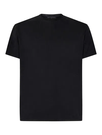 Low Brand Crewneck T-shirt In Black