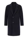 Low Brand Coat Double Wool In Blue