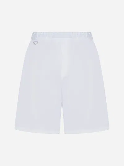 Low Brand Shorts In Bianco