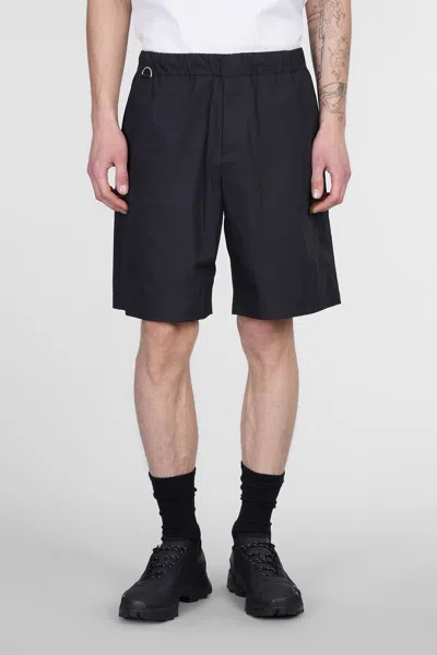 Low Brand Combo Shorts In Black Cotton
