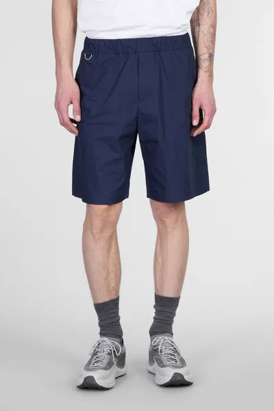 Low Brand Combo Shorts In Blue Cotton