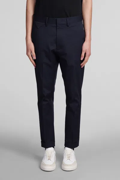 LOW BRAND COOPER T1.7 PANTS IN BLUE COTTON