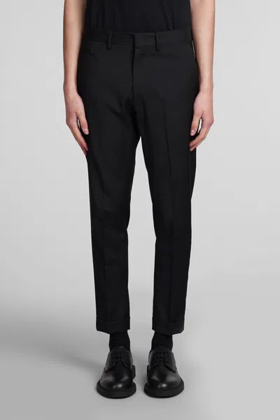 Low Brand Cooper T1.7 Tropical Pants In Black Wool