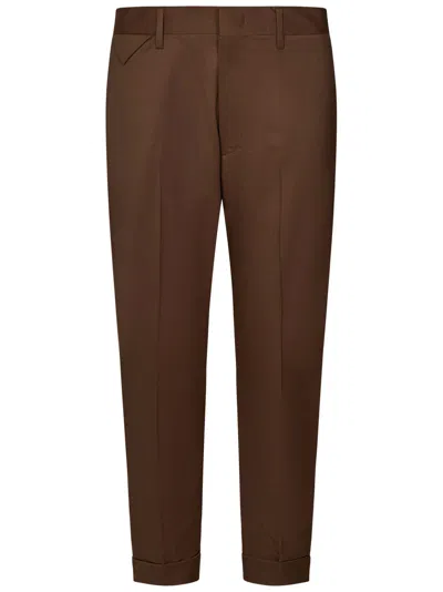 Low Brand Cooper T1.7 Trousers In Brown