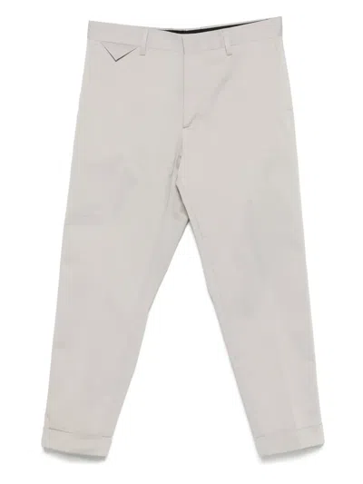 Low Brand Cooper Trousers In Gray