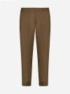 LOW BRAND COOPER WOOL-BLEND TROUSERS