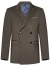 Low Brand Tropical Virgin Wool Double-breasted Blazer