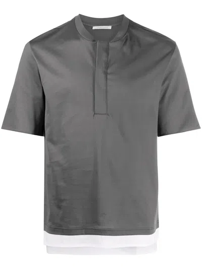 Low Brand Cotton T-shirt In Gray