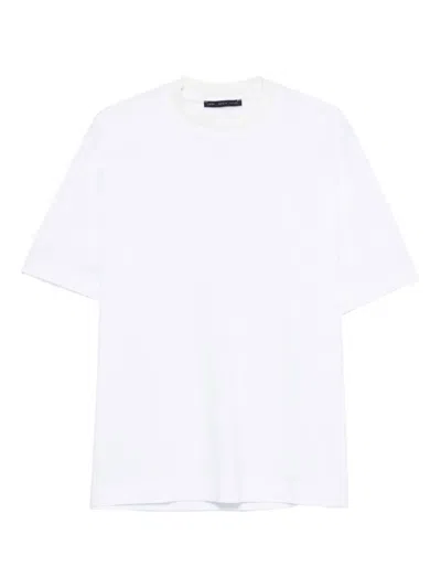 Low Brand Crew-neck Short-sleeve T-shirt In Red