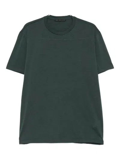Low Brand Crew-neck Short-sleeved T-shirt In Green