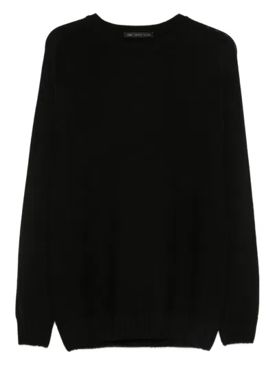 Low Brand Crew-neck Sweater In Black