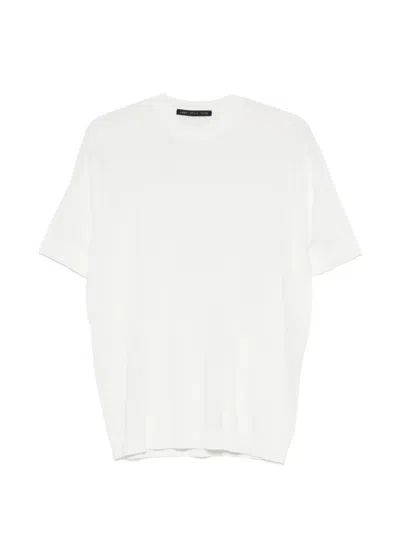 Low Brand Crew-neck Short-sleeve T-shirt In White