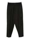 Low Brand Crop Lenght Trousers In Black