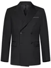 Low Brand Tropical Virgin Wool Double-breasted Blazer