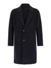 Low Brand Coat Double Wool In Blue
