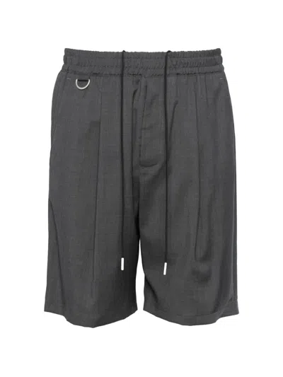 Low Brand Drawstring D-ring Shorts In Black