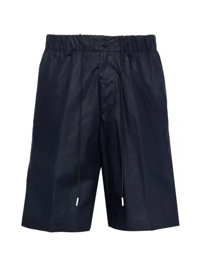 Low Brand Drawstring Shorts In Blue
