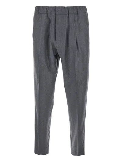 LOW BRAND ELASTIC-WAIST TROUSERS