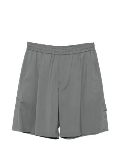 Low Brand 밴딩 웨이스트 버뮤다 쇼츠 In Gray