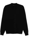 LOW BRAND FINE-KNIT CARDIGAN