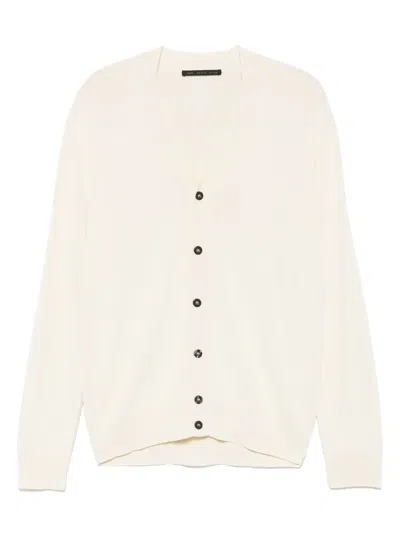 Low Brand Fine-knit Cardigan In Neutrals