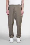 Low Brand George Pants In Green Wool In Green