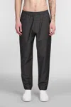 Low Brand George Pants In Grey Wool In Grey