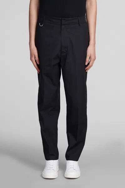 Low Brand George Pants In Black Cotton