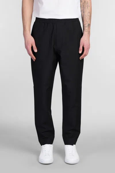LOW BRAND GEORGE PANTS IN BLACK WOOL