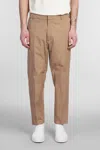 Low Brand George Pants In Camel Cotton In Camel